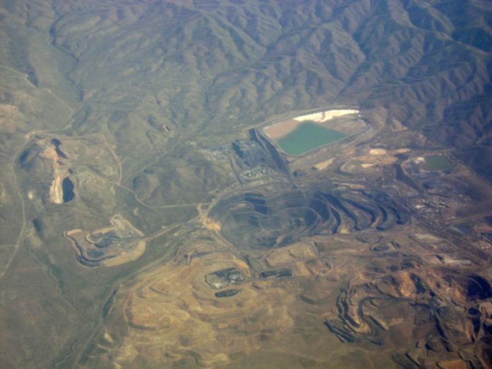 An arial view of Nevada An arial view of Nevada