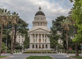California Privacy Law Amendments Won’t Dull Its Impact California State Capitol lined with palm trees on the outside