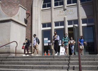 Law Students Back on Campus DU Covid