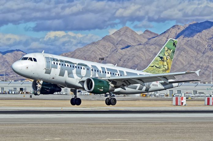 Frontier Airplane