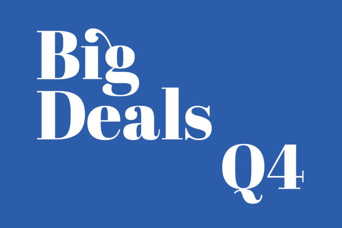 Big Deals Quarter Four Big Deals Quarter Four