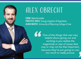 Up and Coming Lawyers 2018: Alex Obrecht