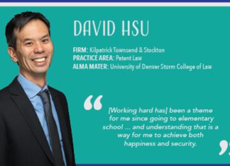 Up & Coming Lawyers 2018: David Hsu