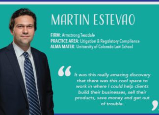 Up & Coming Lawyers 2018: Martin Estevao