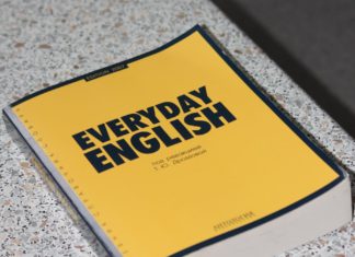 The History of Plain Language in Colorado Law A book title Everyday English sits on a desk
