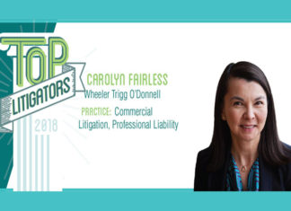 Top Litigators 2018: Carolyn Fairless