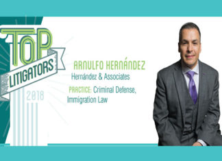 Top Litigators 2018: Arnulfo Hernández