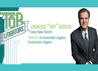 Top Litigators 2018: Laurence “Trip” Demuth