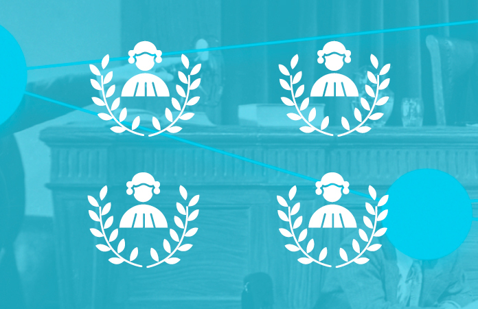 LWC_Judge-Nominations_Featured-Image Illustrated judges in a circle
