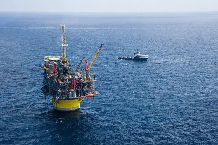 Perdido, USA, 2010.80/10 The Perdido Deepwater Rig in the Gulf of Mexico