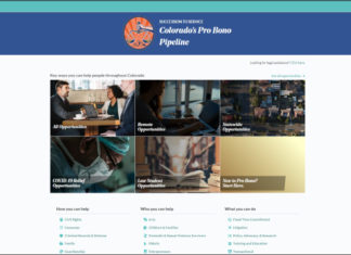 Pro Bono Portal Connects Lawyers with Community Screenshot of Succession to Service website