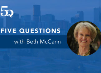 McCann, Denver DA, Talks ERA, Fave Western Vacay State, Cartoon Merits in 5Q 5 Questions with Beth McCann.