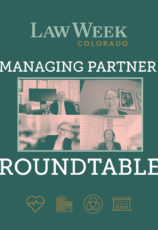 Managing Partner Roundtable Law Week Colorado Cover