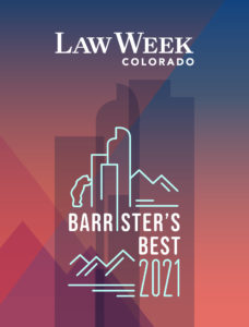 2021 Barrister's Best Cover Design