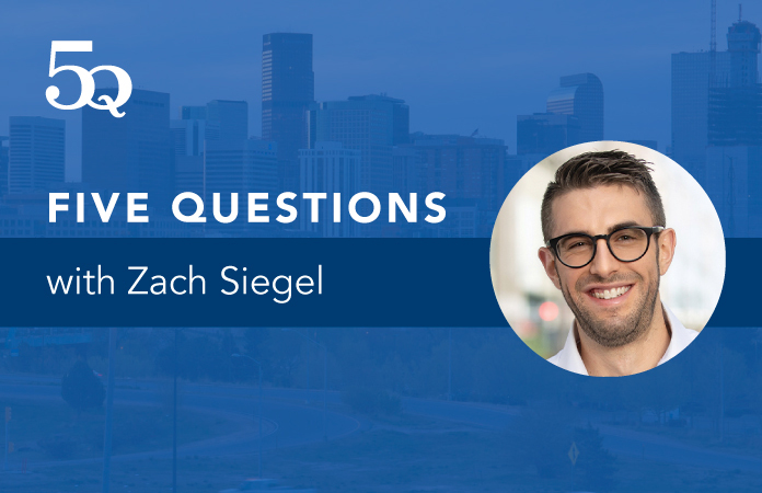 Five questions with Zach Siegel