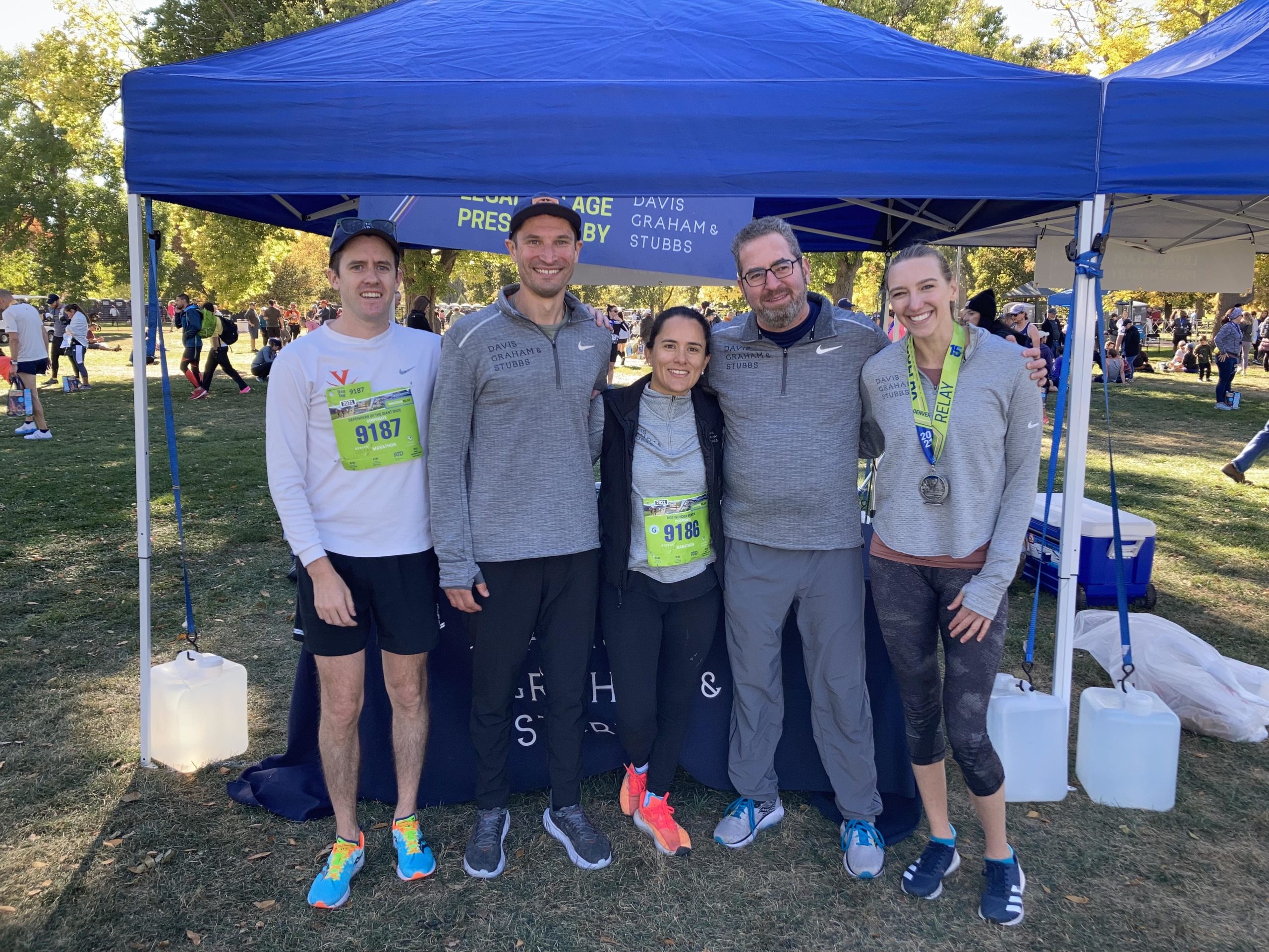 Taylor Smith, Nick Moskevich, Maria Oxman, Peter Schwartz, and Molly Kokesh 