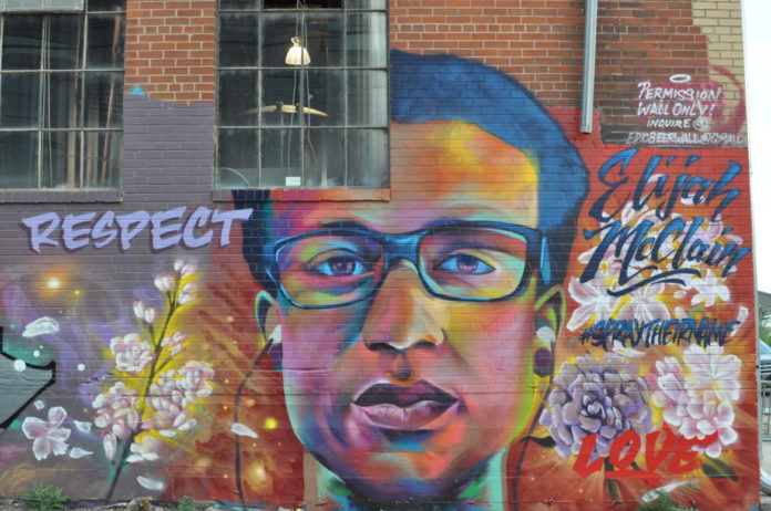 Elijah McClain mural in Denver