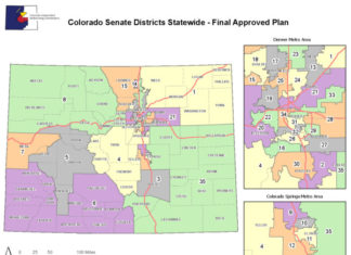 New Legislative Map Approved By Colorado Supreme Court Final Colorado Senate District Map
