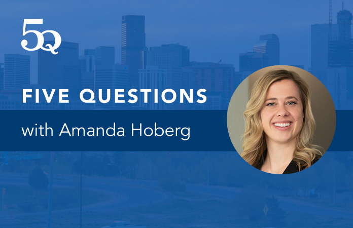 Five Questions with Amanda Hoberg