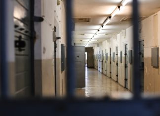 Colorado Court of Appeals Revives Teller County ICE Suit, Nash v. Mikesell Prison hallway looking through bars