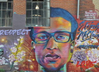 Town Hall Held After Release of Aurora’s Consent Decree Report McClain Mural