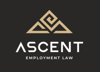 Ascent Employment Law Looks to Bring Hands-On Approach to Management-Side Employment Law Ascent Employment Law logo. A yellow geometric triangle against a dark gray background with the word Ascent in large white letters and employment law in smaller white letters.