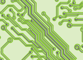 Supreme Court Keeps Section 230 Precedent Protections Intact a green computer circuit board illustration