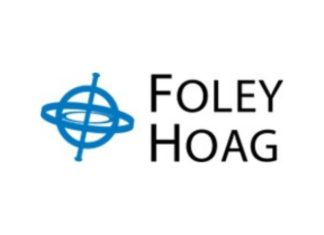 Foley Hoag’s Westward Expansion Starts with New Denver Office Foley Hoag logo. A blue icon resembling a minimalist globe next to large black words that read Foley Hoag.