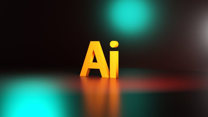 The letters “Ai” appear with different colors near it including green, black and red.