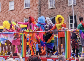 Drag Bans Are Sweeping the Nation Drag entertainers on a float