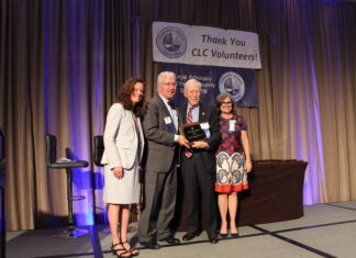 Colorado Lawyers Committee Hosts Annual Luncheon Sept. 27 Jessica Yates, Richard Westfall, David Stark and Kristin Bronson