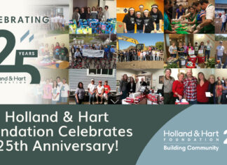 Holland & Hart Foundation Celebrated its 25th Anniversary HH Foundation 25th Anniversary collage