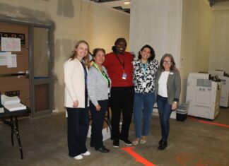 Colorado Lawyers Committee Partners with City, State to Assist New Immigrants Katie McLoughlin, Marcela Mendoza, Atim Otii, Melissa Burton and Kristin Bronson