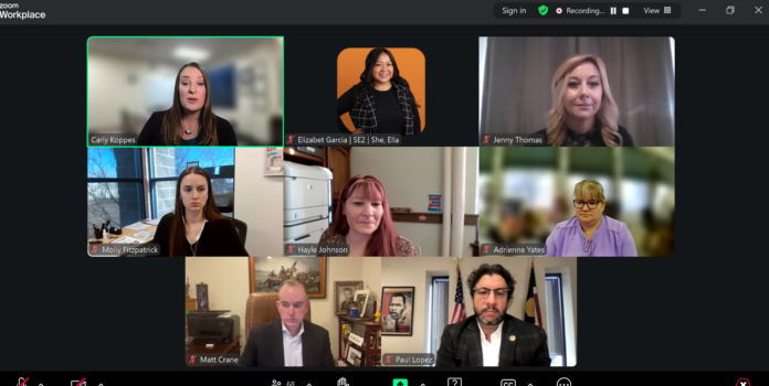 Colorado county clerks' virtual meeting about Tina Peters