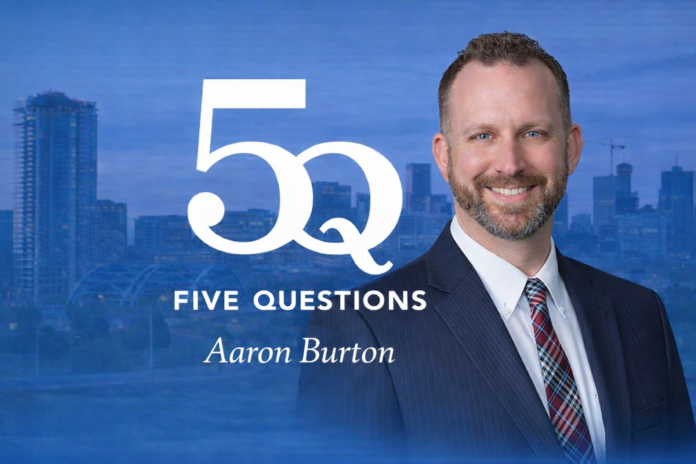 5Q Aaron Burton graphic