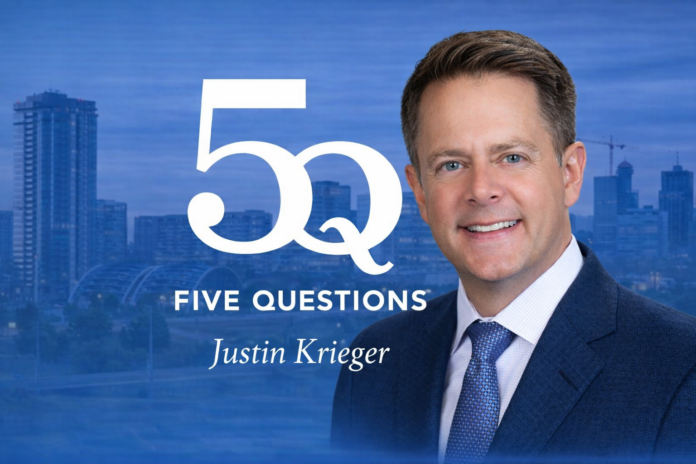 Justin Krieger 5Q graphic