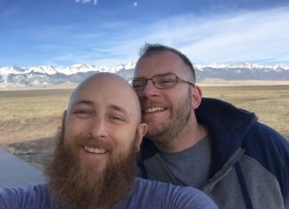 Caregiving led Denver lawyer to champion veterans’ rights David Meyer, right, with Donny