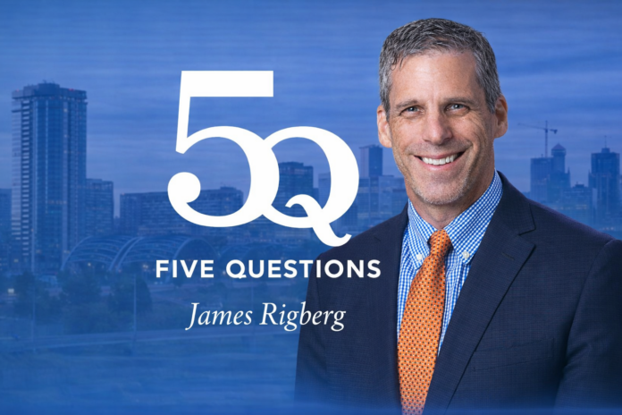 5Q - James Rigberg James Rigberg 5Q graphic